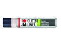 M.GLITTER LINER fehér 25 ml